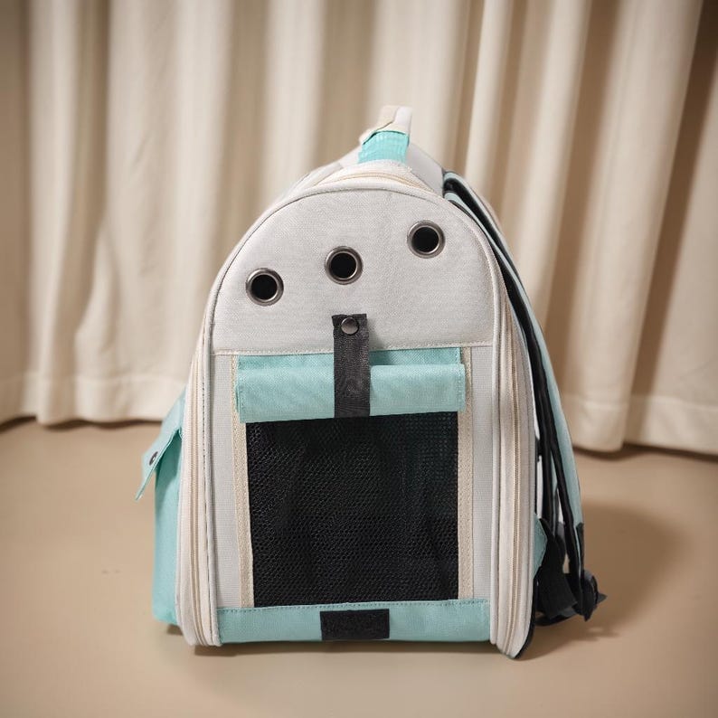 Bolso Guacal para Perros y Gatos con Ventana Transparente